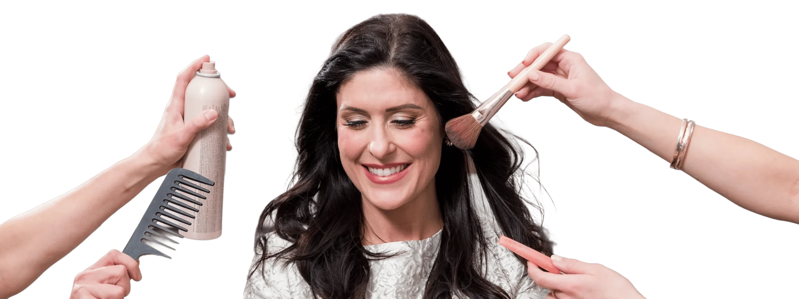 BeautyFindr booking experience on a phone